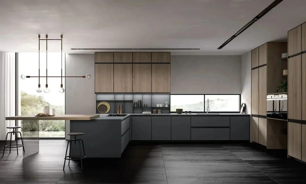 Wholesale Price China Manufacture Design Modern Modular Kitchen Cabinets Modern Furniture Home Furniture