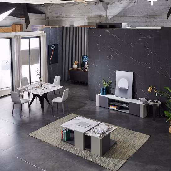 Modern Luxury Side Tea Table Living Room Home Furniture Office Dining TV Stands Center Coffee Table