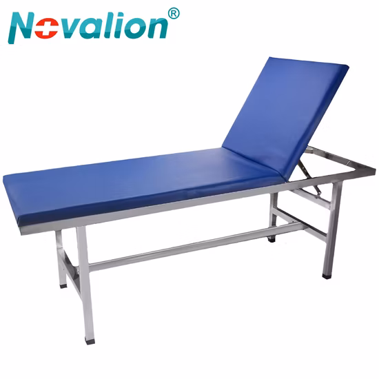X09 Saikang Economic Hospital Exam Couch Bed Stainless Steel Foldable Patient Medical Examination Table Price