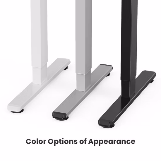 Modern Home Office Furniture Wholesale 3-Stage Dual Motors Electric Standing Table Gaming Height Adjustable Computer Sit to Stand up Desk