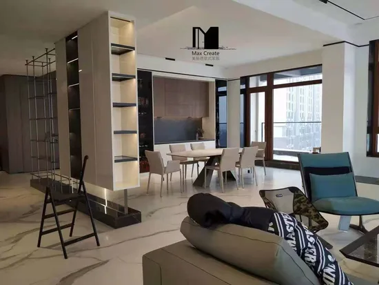 Wood Veneer Lacquer Kitchen Furniture (BR-LV005)