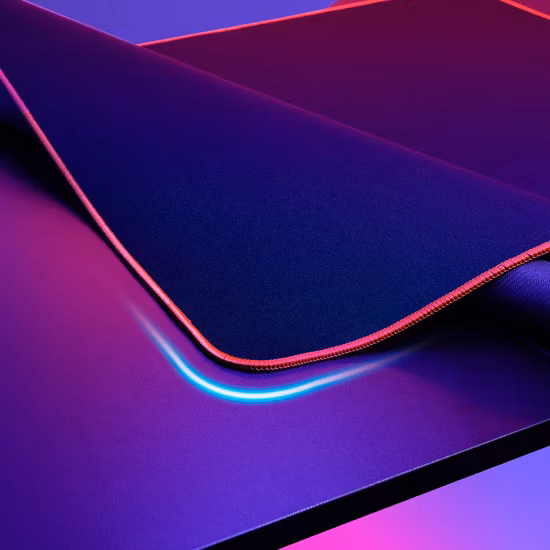 Wholesale Customizable Motorized Single Motor Electric Computer Laptop Height Adjustable Sit Stand Table Gaming Standing Desk with LED RGB Lighting