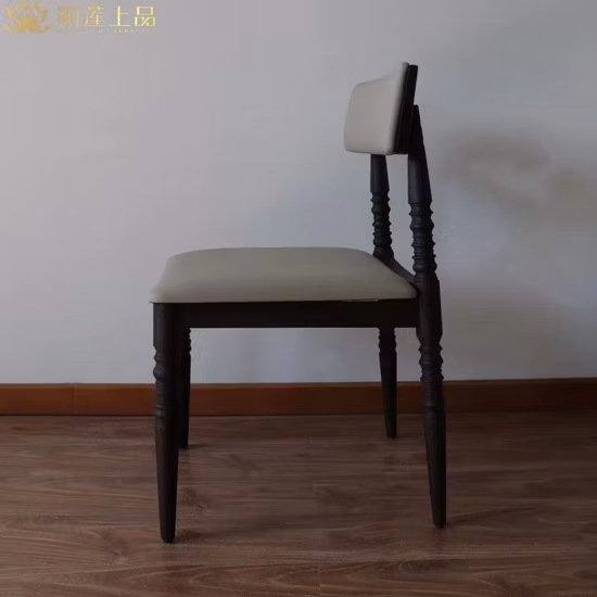 Sidior High Quality Factory Outlet PU Leather Solid Wood Restaurant Party Home Dining Chair SD14